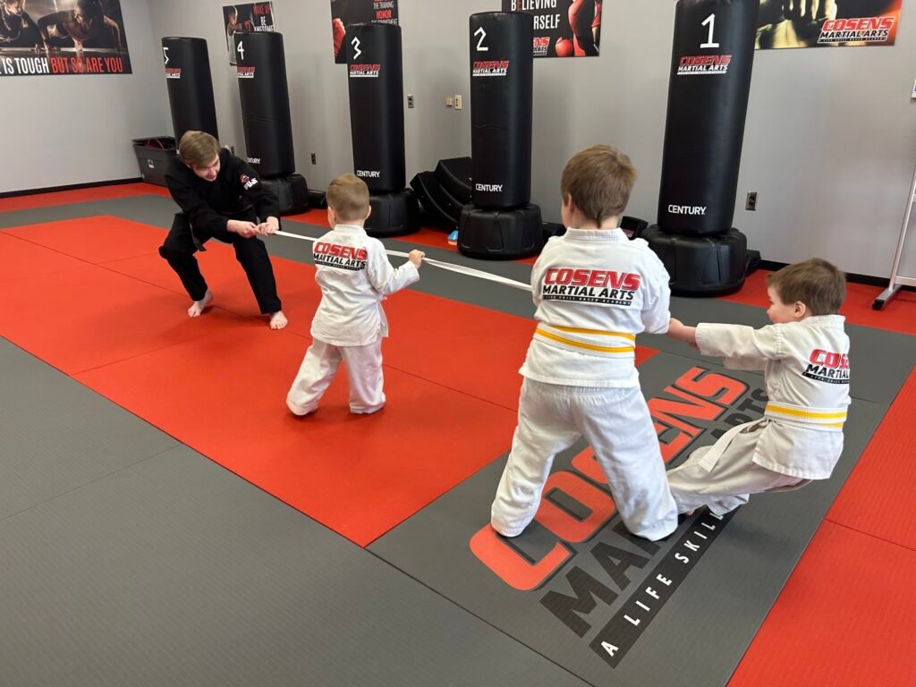 Lapeer martial arts training focused on teamwork