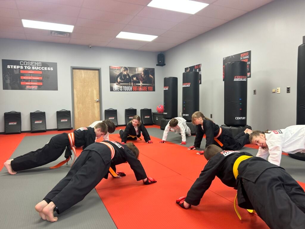 Karate class in Lapeer teaching self-control