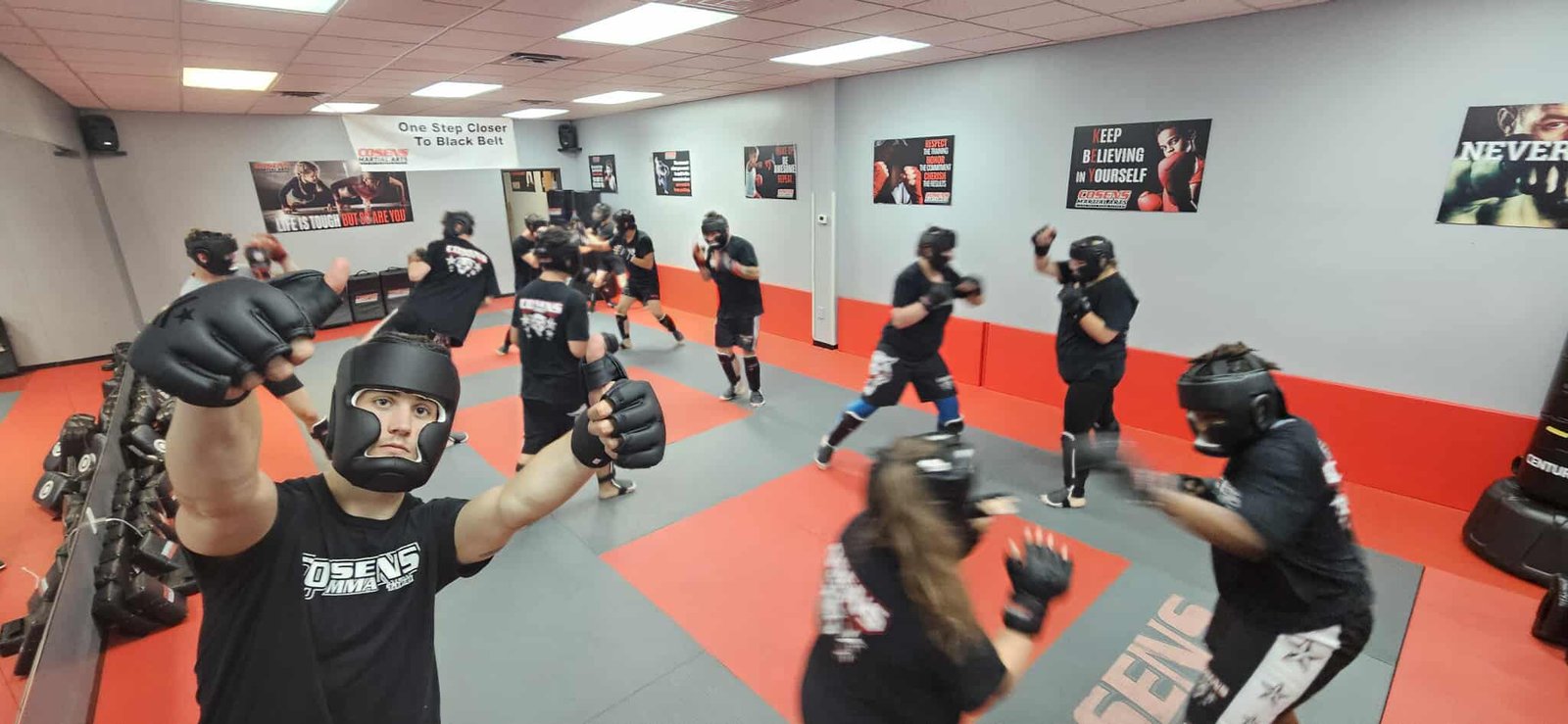 Adult MMA training at Cosens Martial Arts Lapeer